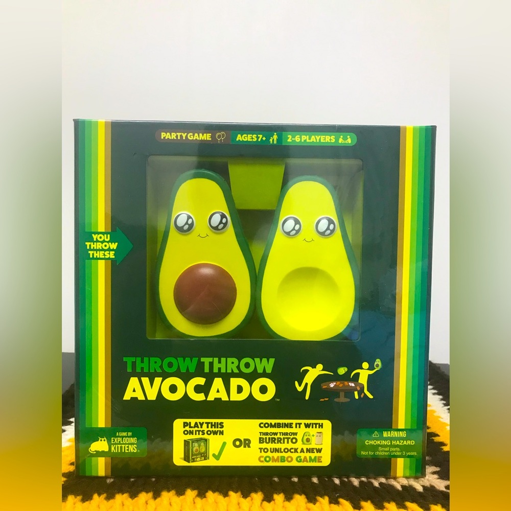 Throw Throw Avocado A Dodgeball Card Game